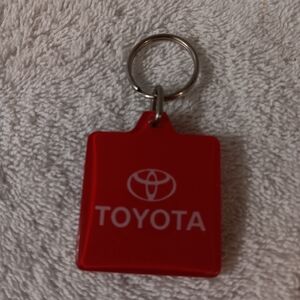 Toyota Red Keychain Accessory